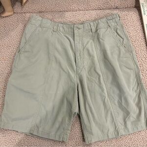 Tommy Bahama Tan Flat Front Shorts